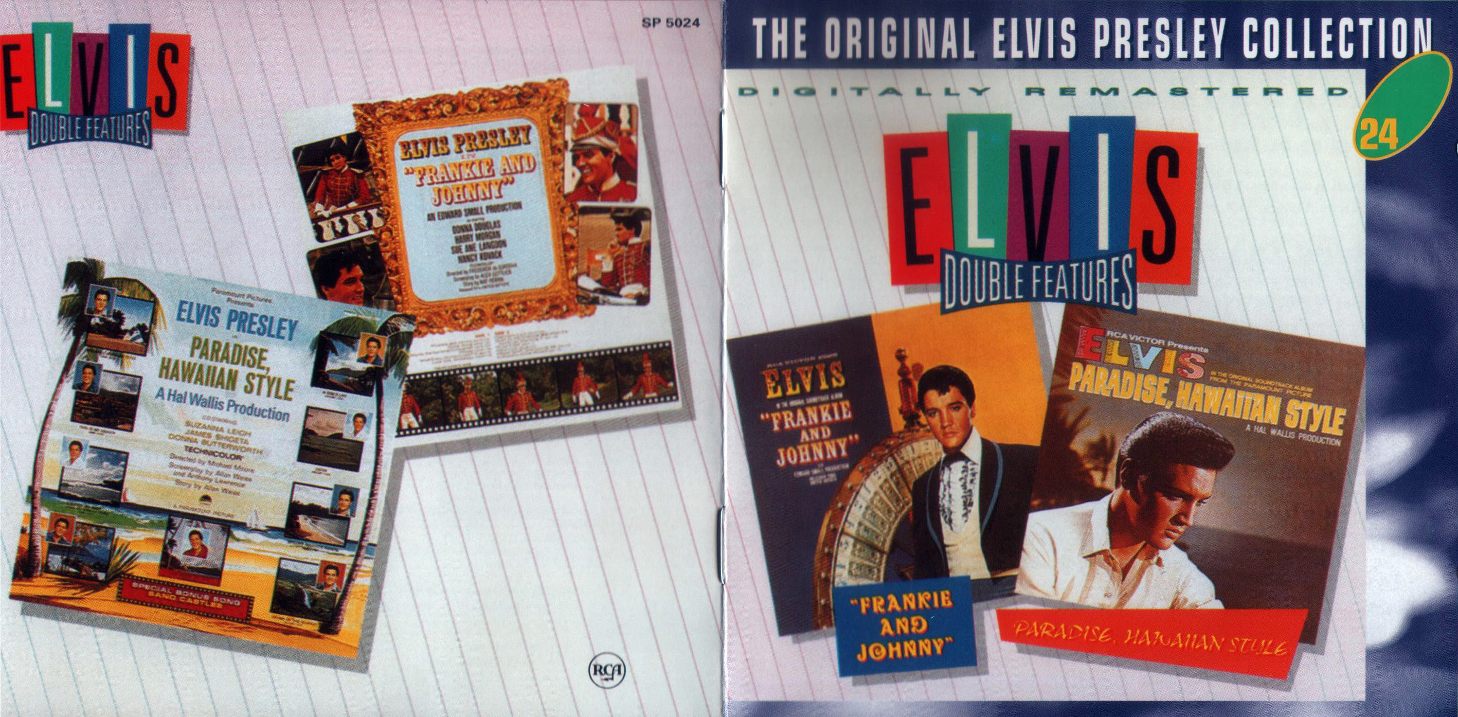 Elvis Presley  The Original Elvis Presley Collection 24; Franky And Johnny, Paradise : Booklet